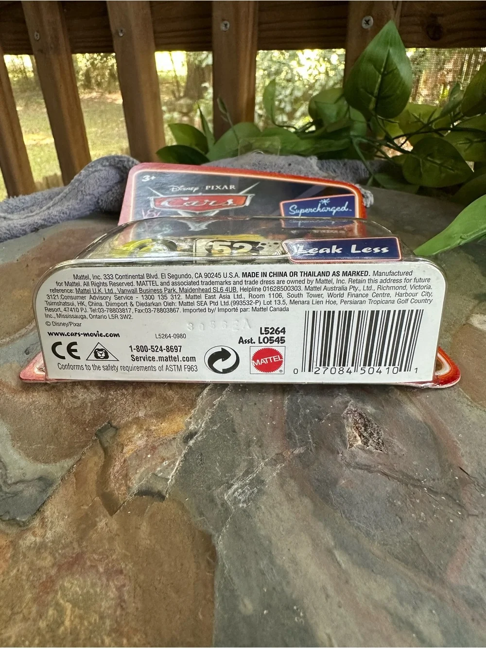 Disney Pixar Cars ‘Leak Less 52’ Supercharged 2007